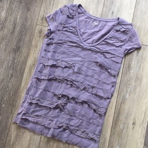 Adorable Lavender Ann Taylor Loft shirt size small